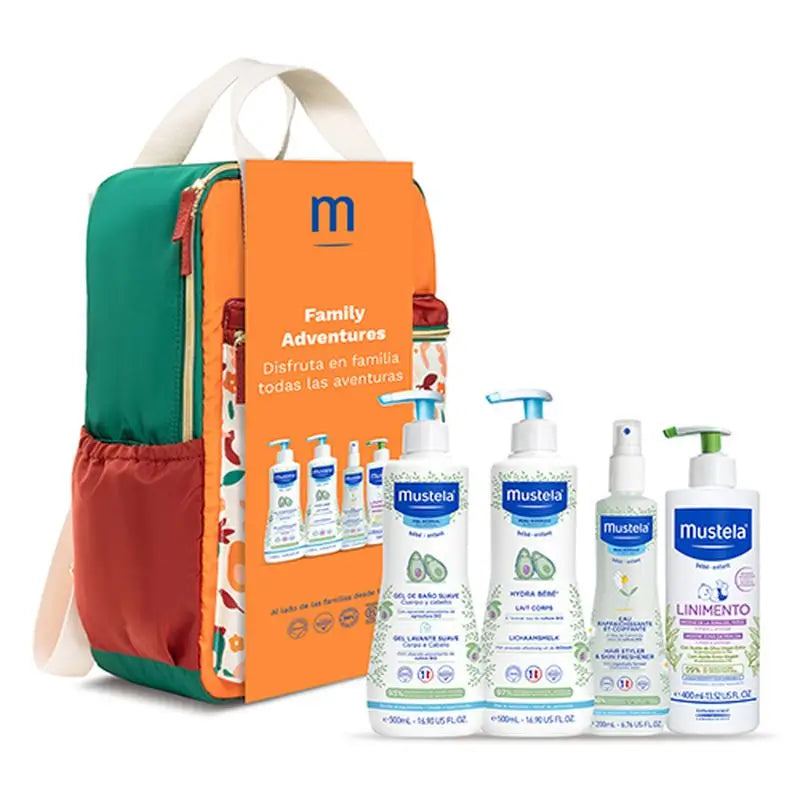 Mustela Backpack Family Adventure Terracotta