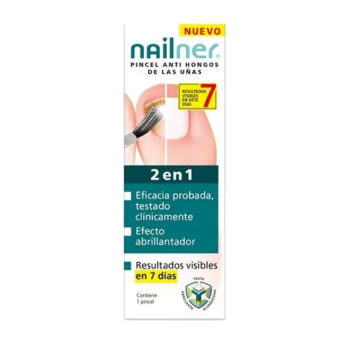 Nailner Pincel 2 En 1 5 Ml