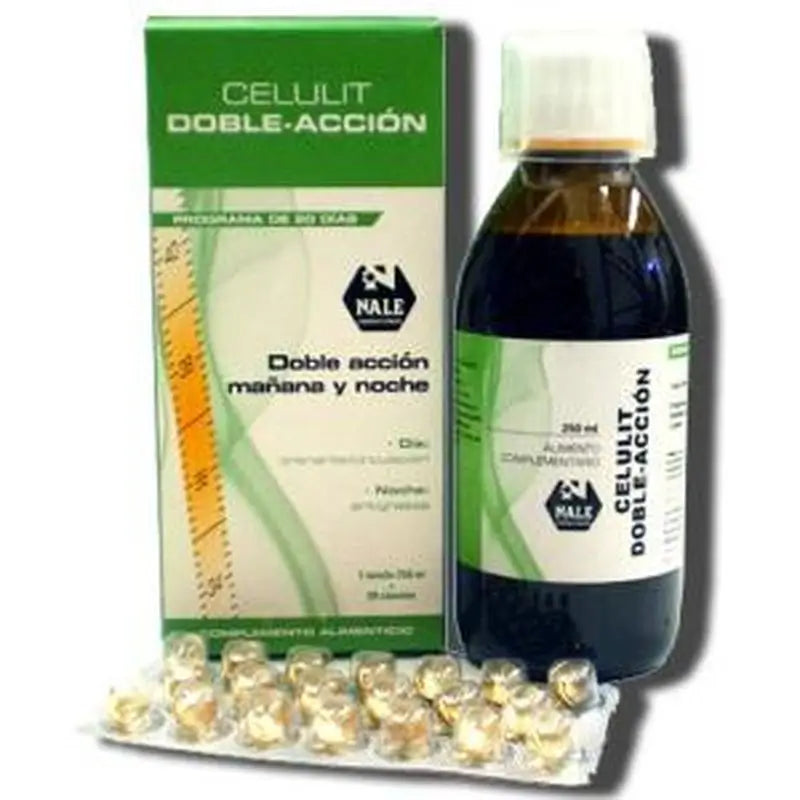 Nale Celulit Doble Accion Jarabe 250Ml. + 20Perlas 