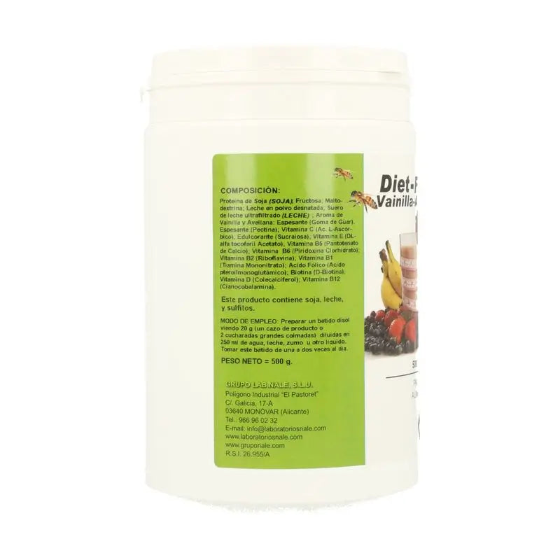 Nale Diet Food Vanilla Hazelnut Milkshake 500Gr