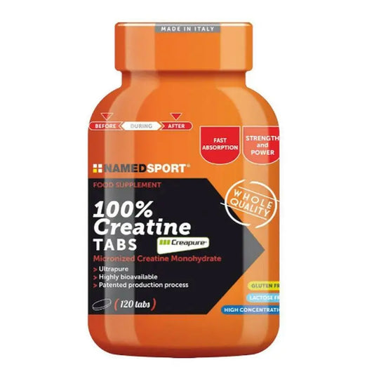 Named Sport Supplement 100% Creatine Tab , 1 bottle of 120 cpr