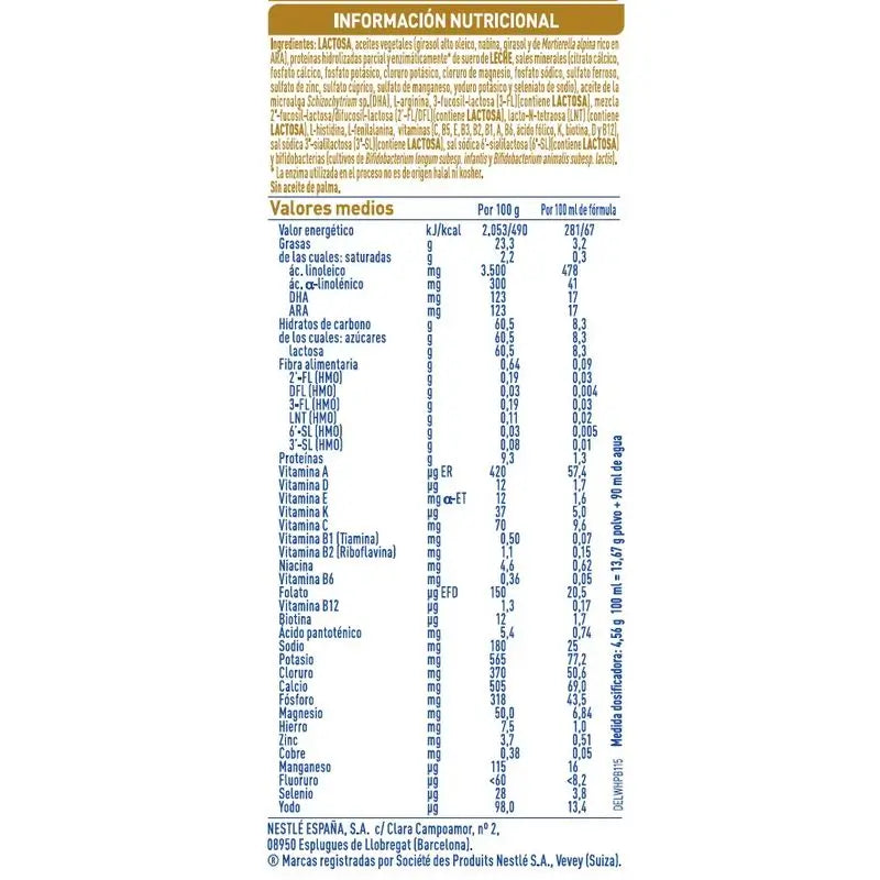 Nestlé Nan Supreme Pro 2 Milk for Formula 2, 800 g