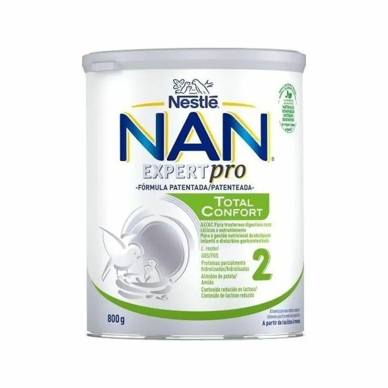 Nan Confort 2 Leche Infantil , 800 g