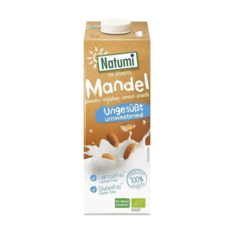 Natumi Organic Unsweetened Almond Drink , 1 litre