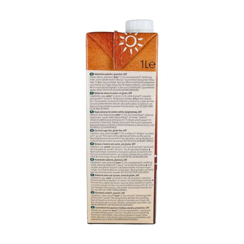 Natumi Oat Drink Zero Bio , 1 litre