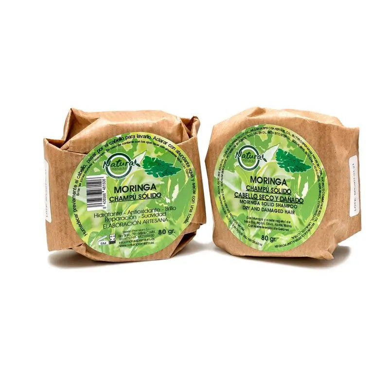 Natura Premium Champú Sólido Moringa , 80 gr