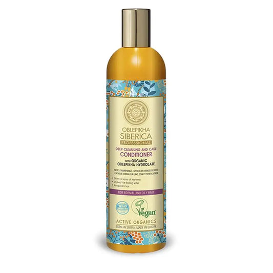 Natura Siberica Oblepikha Acondicionador Espino Amarillo Limp Profunda Na, 400 ml