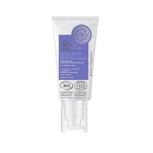 Natura Siberica Ns Tratamientos Faciales New Crema Facial Noche Calmante Piel Sensible Na, 50 ml