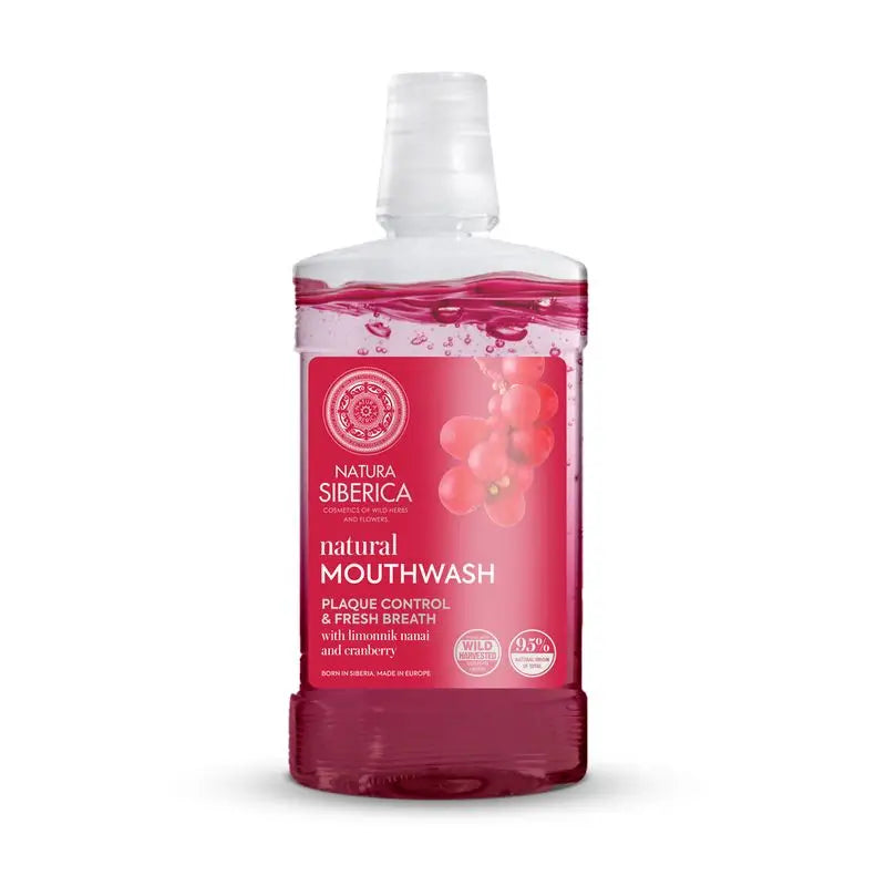 Natura Siberica Cuidado Bucal Enjuague Bucal Natural Schizandra Y Arandano Na, 520 ml