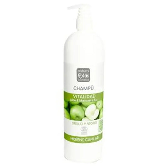 Naturabio Cosmetics Champu Vitalidad Aloe-Manzana 740Ml. 