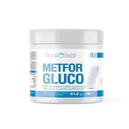 Natural Health Metforgluco, 90 capsules