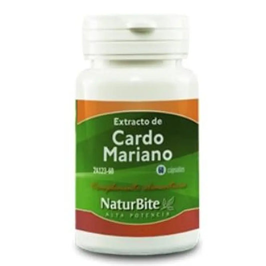 Naturbite Cardo Mariano Milk Thisle 60 Cápsulas