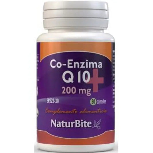 Naturbite Co-Enzima Q10 200Mg. 30 Cápsulas