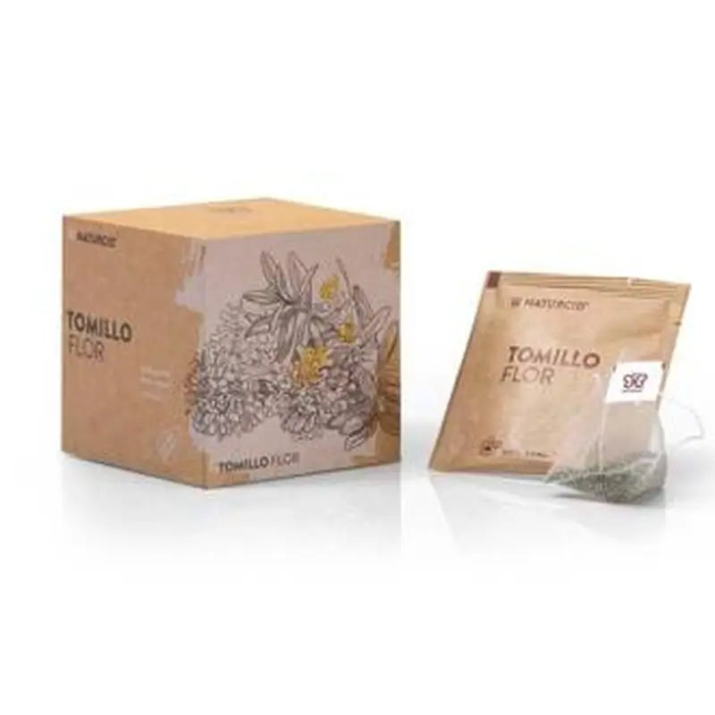 Naturcid Tomillo Flor Infusion 10Piramides. Eco 