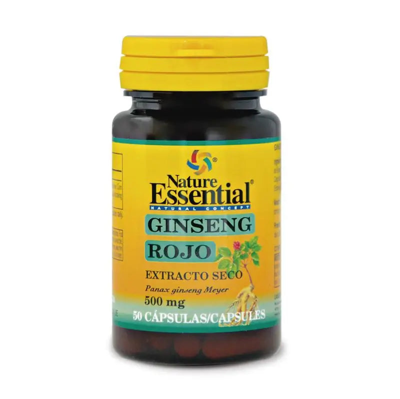 Nature Essential Ginseng Rojo , 50 cápsulas