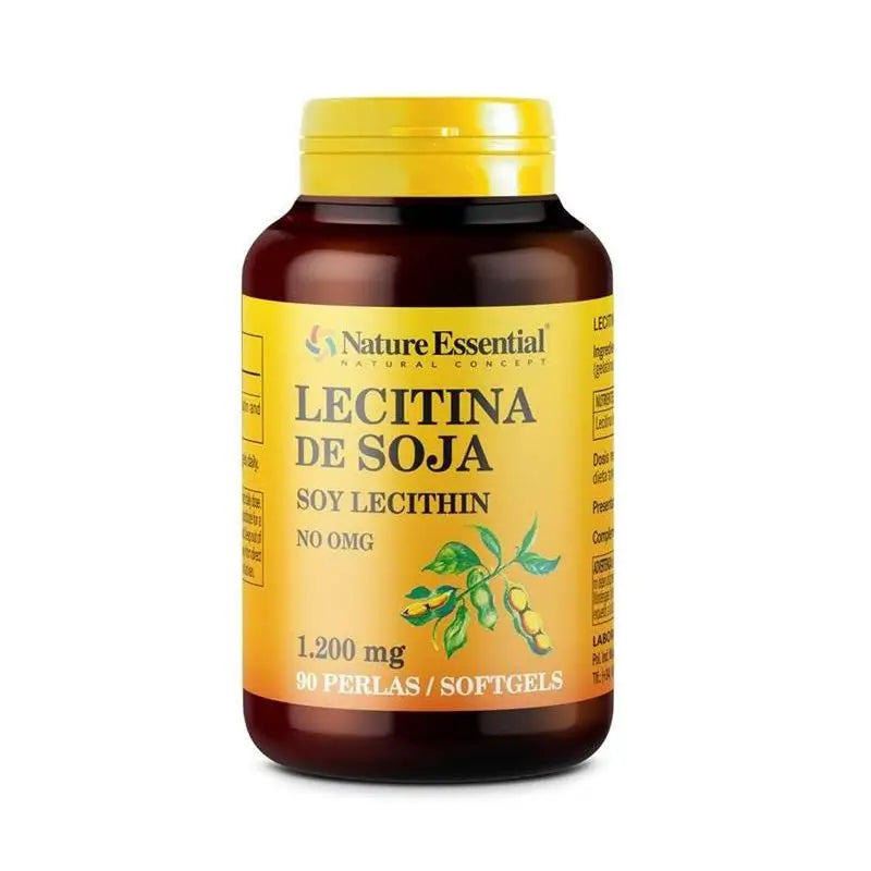 Nature Essential Soy Lecithin , 90 pearls