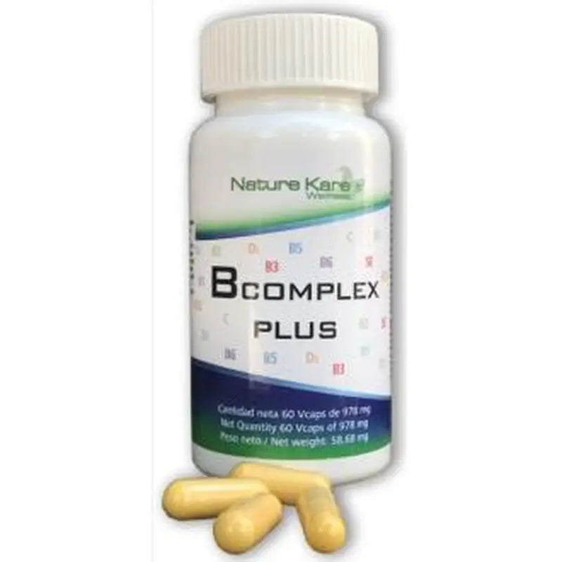 Nature Kare Wellness B Complex Plus 60V Cápsulas