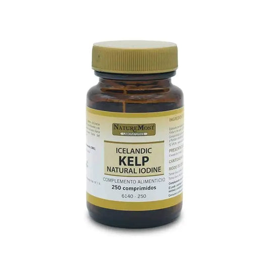 Naturemost Kelp Icelandic Natural Iodine 225 Mcg, 250 Tabs      