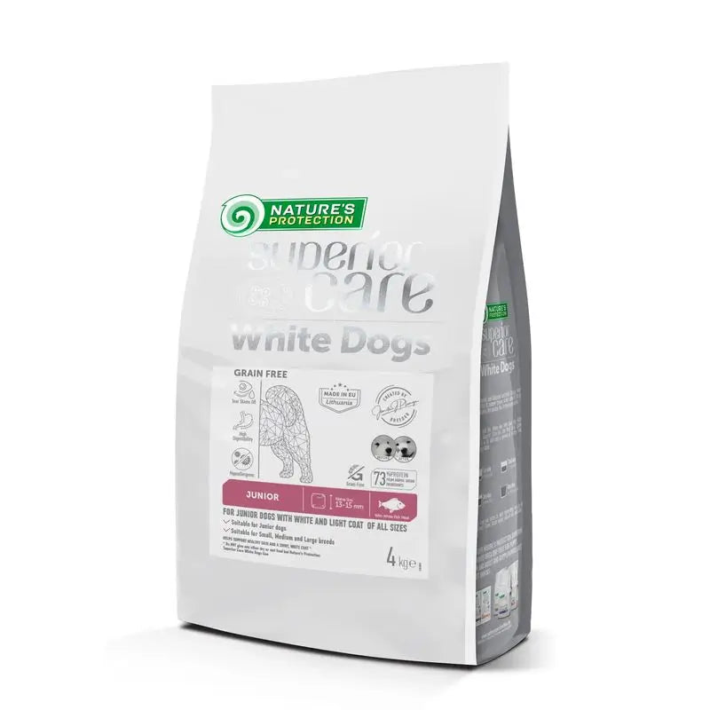 Natures P White Dog Junior Pescado Blanco Grainfree 4Kg