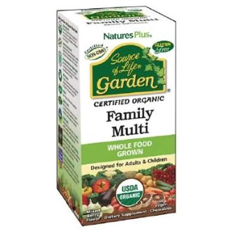 Natures Plus Garden Source Of Life Family Multi 60Comp.Mast. 