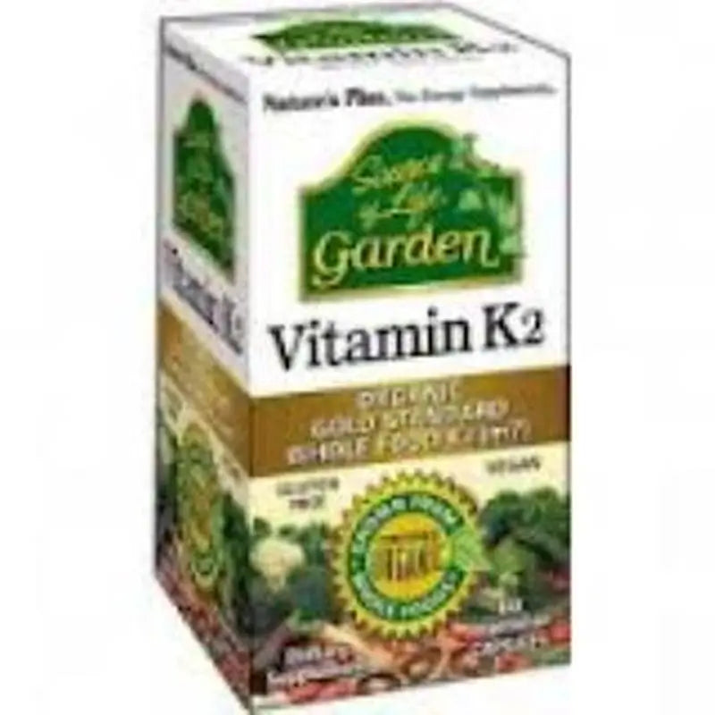 Natures Plus Garden Source Of Life Vitamina K2 60Cap. 