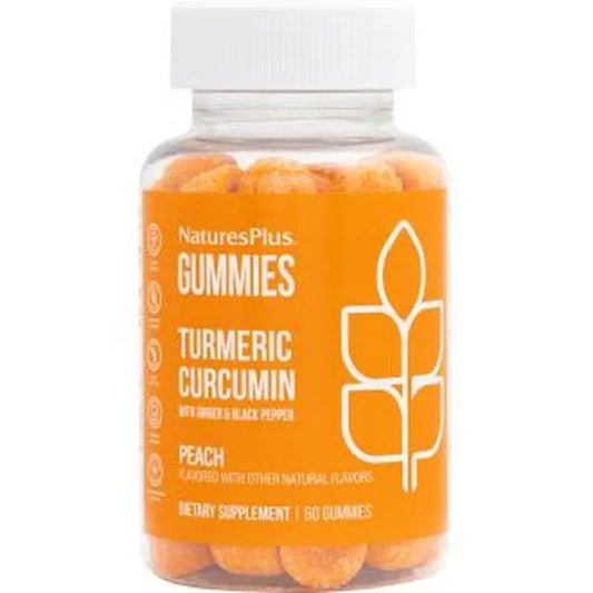 Natures Plus Gummies Curcuma 60Gummies. 