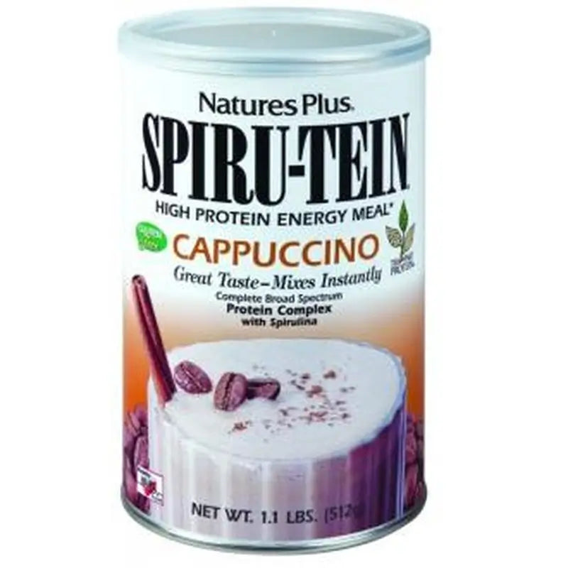 Natures Plus Spiru-Tein Cappuccino 544Gr. 