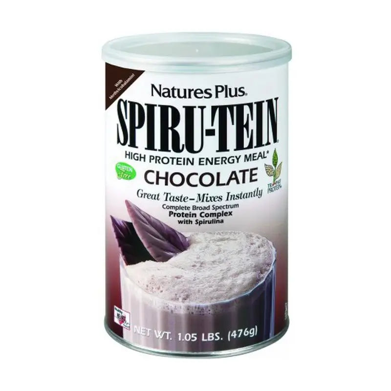 Natures Plus Spiru-Tein Chocolate 476Gr.