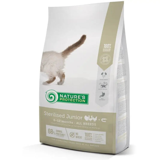 Natures Protection For Cats Junior Sterilised, 2Kg