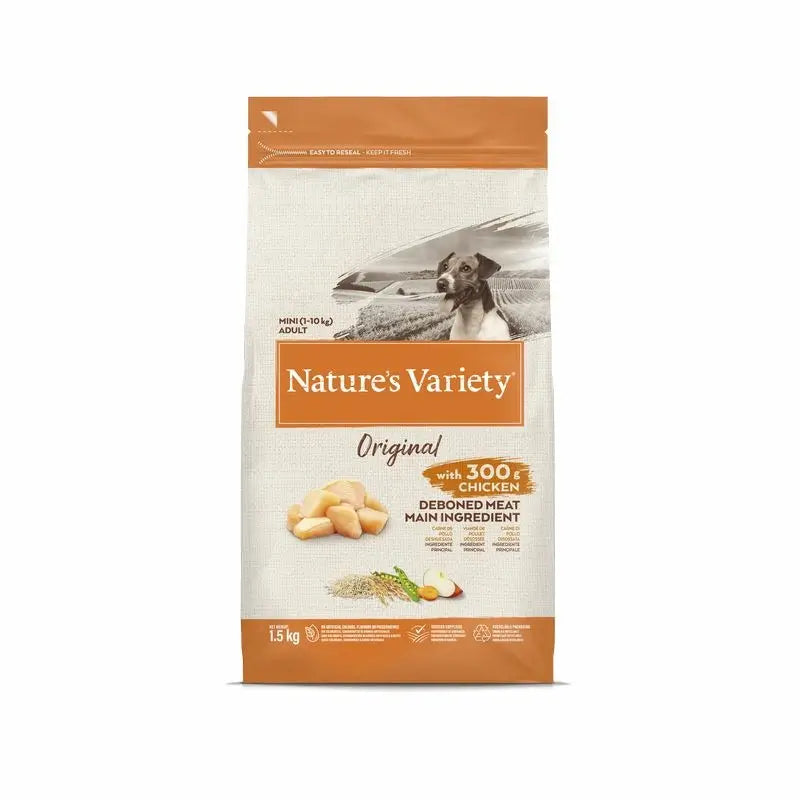 Nature'S Variety Canine Original Adult Mini Pollo 1,5Kg, pienso para perros