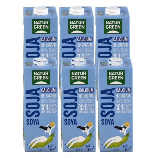 Naturgreen Soya Calcium Bio 6 X 1L