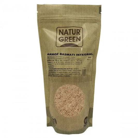 Naturgreen Organic Brown Basmati Rice, 500 g