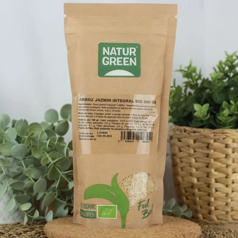 Naturgreen Brown Jasmine Rice Organic, 500 g