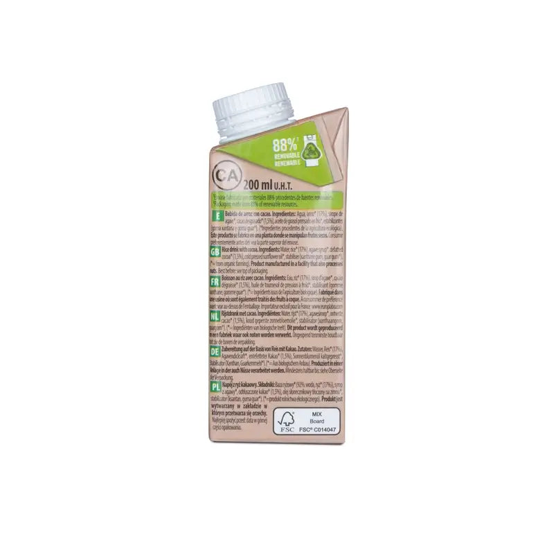 Naturgreen Rice Vegetable Drink with Choco-Calcium Mini 200M