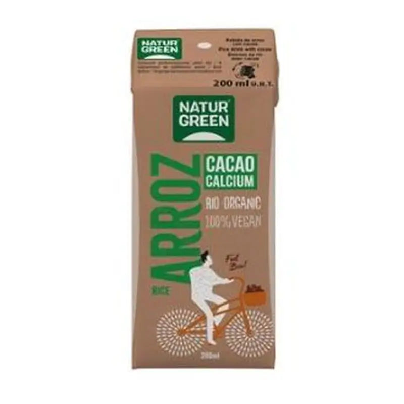 Naturgreen Rice Vegetable Drink with Choco-Calcium Mini 200M