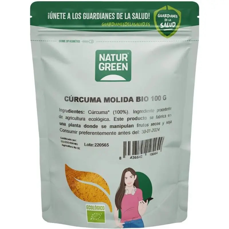 Naturgreen Curcuma Ground Curcuma 100Gr. Bio Sg