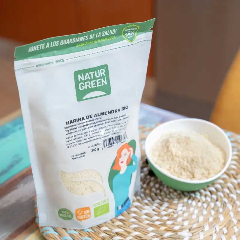 Naturgreen Organic Almond Flour, 300 g