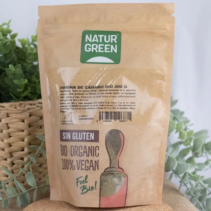 Naturgreen Hemp Flour, 300 g