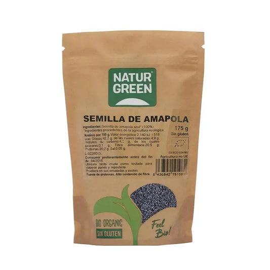 Naturgreen Poppy Seed Bio, 175 g