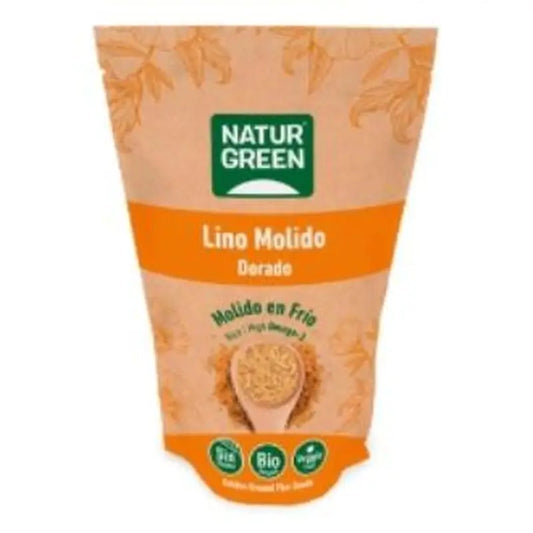 Naturgreen Semillas De Lino Dorado Molido 225Gr. Bio