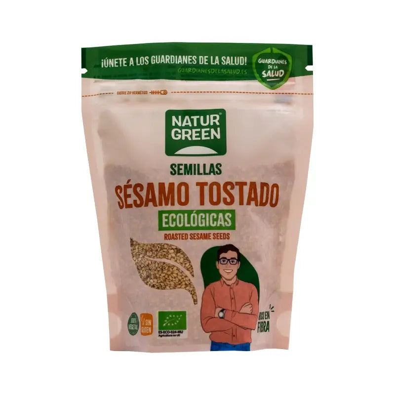 NaturGreen Organic Roasted Sesame 400 g