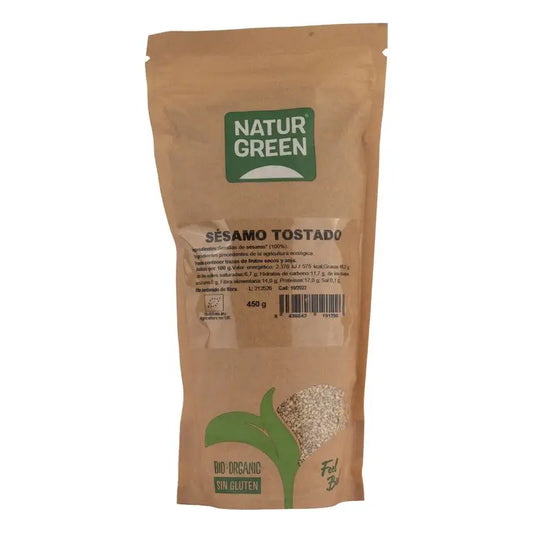 Naturgreen Organic Toasted Sesame, 450 g