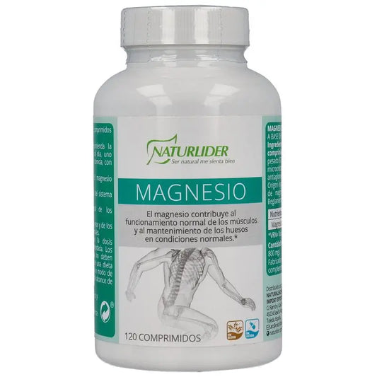 Naturlider Carbonato Magnesio , 120 comprimidos