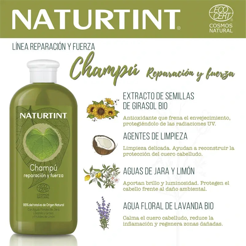 Naturtint Natural Strength & Repair Shampoo 330 Ml