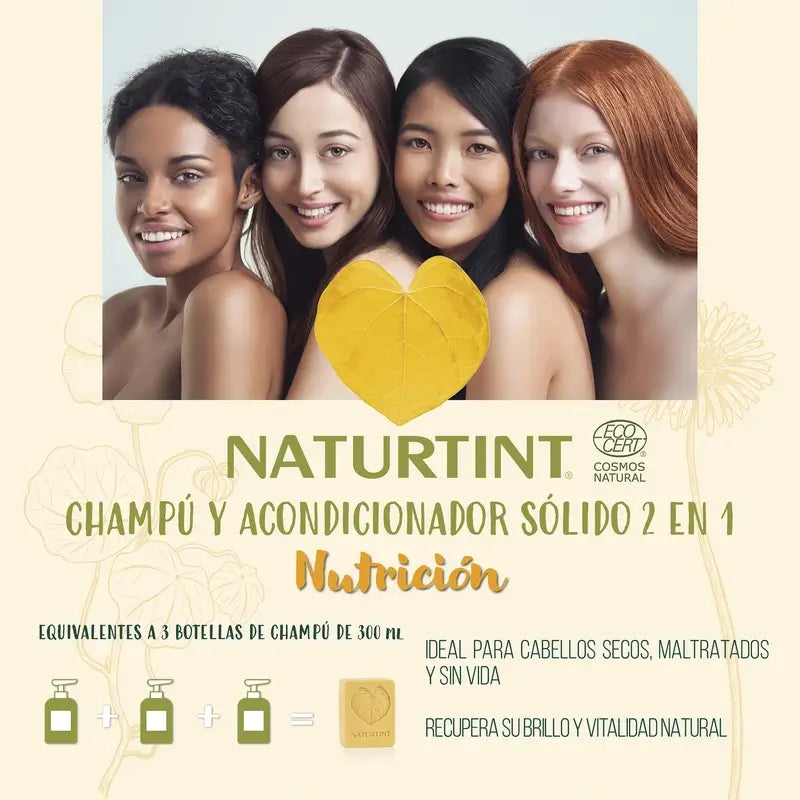 Naturtint Natural Nourishing Solid Shampoo 330Ml