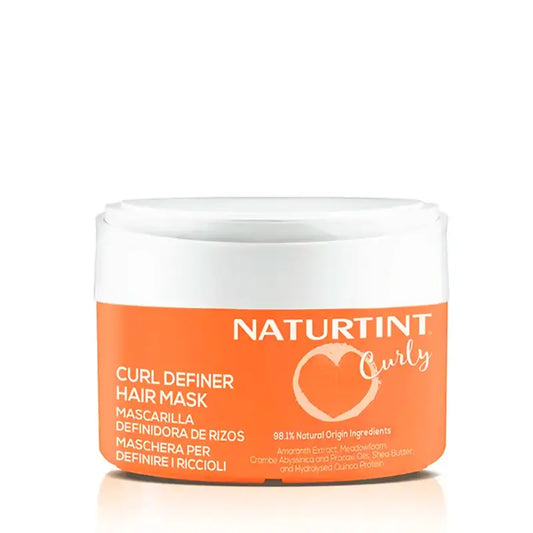 Naturtint Mascarilla Metodo Curly Para Cabellos Ondulados y Rizados, 300 ml