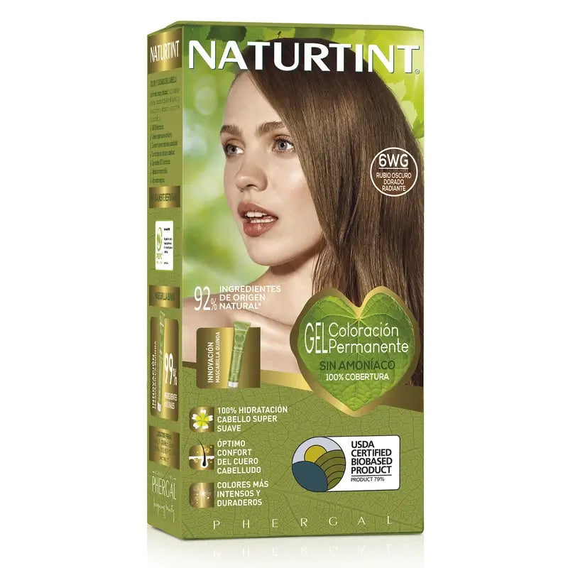 Naturtint Permanent Colouring Permanent Colouring Ammonia Free 6Wg - Radiant Golden Dark Blonde