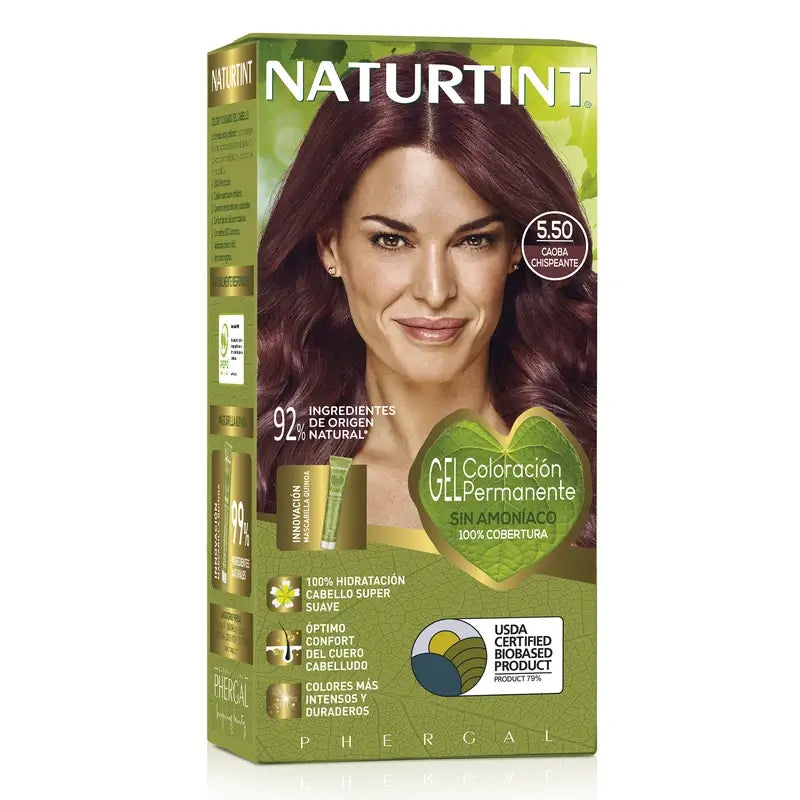 Naturtint Permanent Colouring Permanent Colouring Ammonia Free 5.50 - Sparkling Mahogany