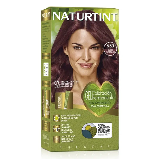 Naturtint Permanent Colouring Permanent Colouring Ammonia Free 5.50 - Sparkling Mahogany