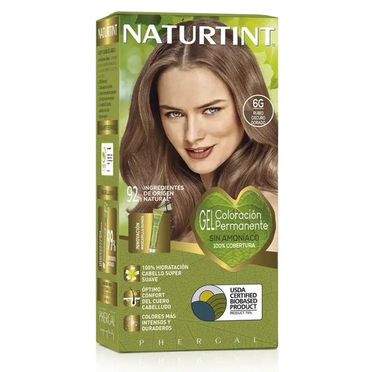 Naturtint Permanent Colouring Permanent Colouring Ammonia Free 6G - Golden Dark Blonde